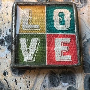 Jewel Kade L O V E sign language pendant!